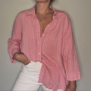 Bubblegum Pink Buttondown